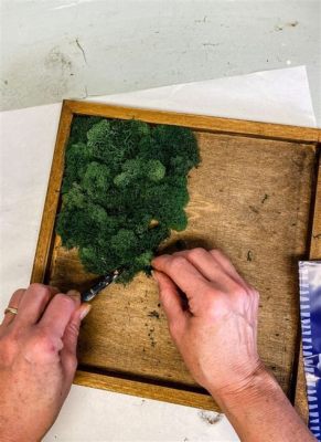 how to make a moss wall art and the importance of microorganisms in our environment